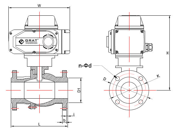 Electric V-Port Control Valve 7 16263aA1 1