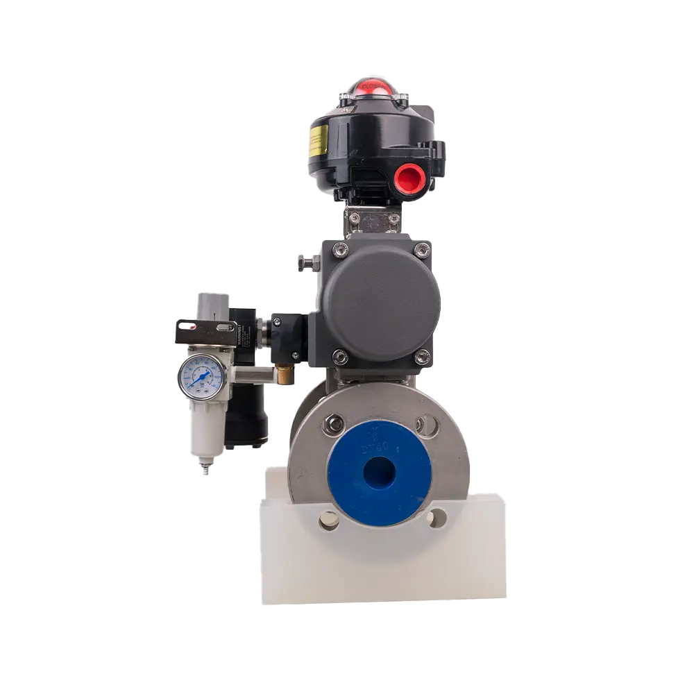 Pneumatic Flange Ball Valve3 Pneumatic Flange Ball Valve3