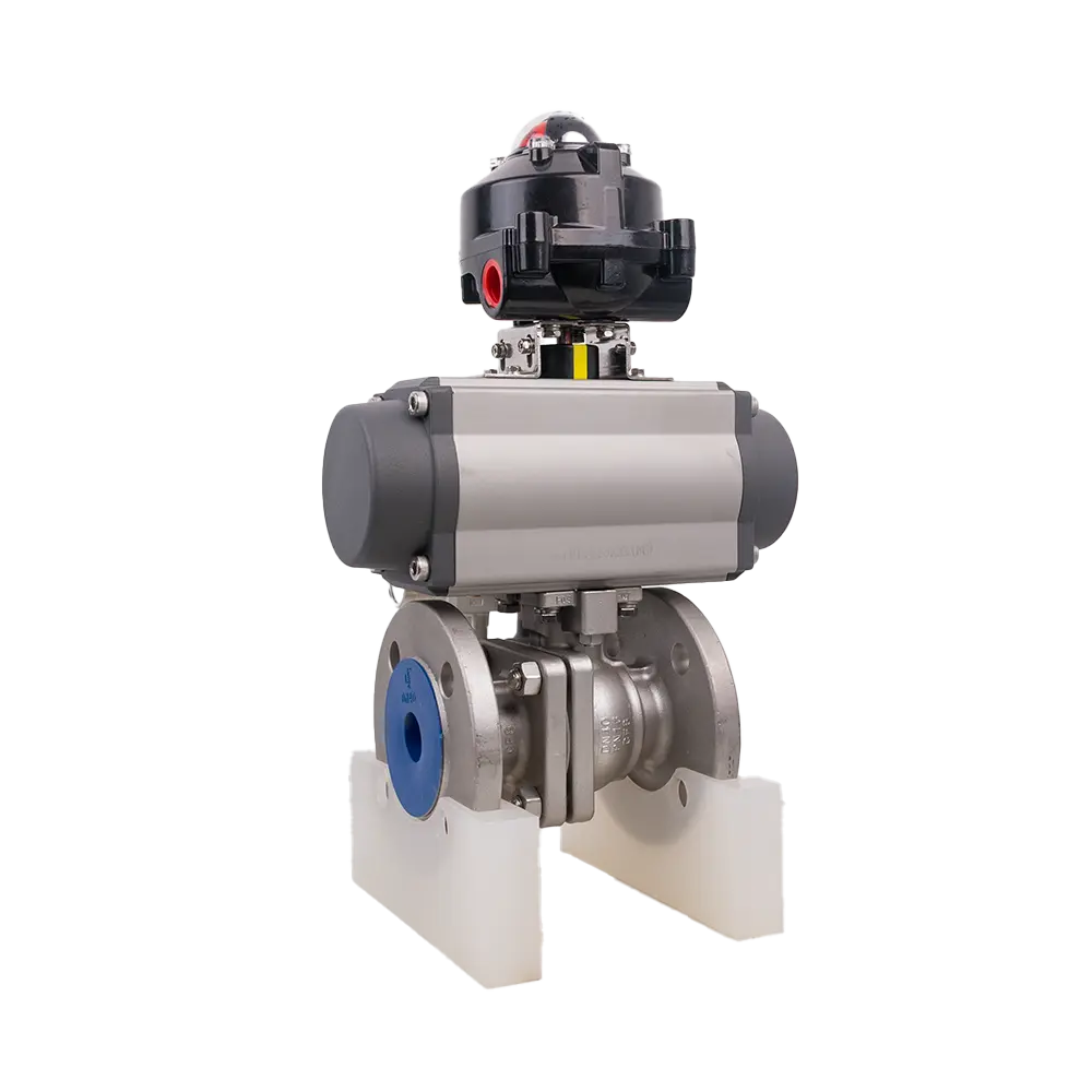 Pneumatic Flange Ball Valve4 Pneumatic Flange Ball Valve4