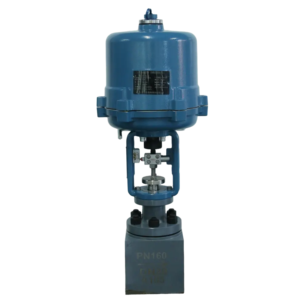 Electric single-seated control valve 4 Electric single seated control valve 3