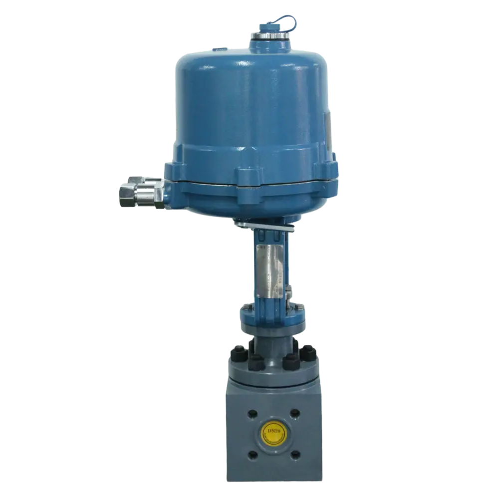 Electric single-seated control valve 3 Electric single seated control valve4