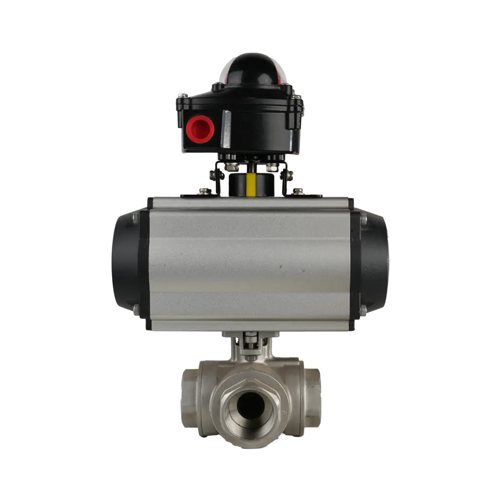 Pneumatic Female Threaded Ball Valve1 Pneumatic Female Threaded Ball Valve1