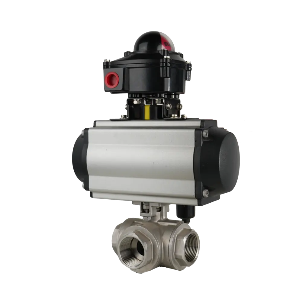 Pneumatic Female Threaded Ball Valve2 Pneumatic Female Threaded Ball Valve2