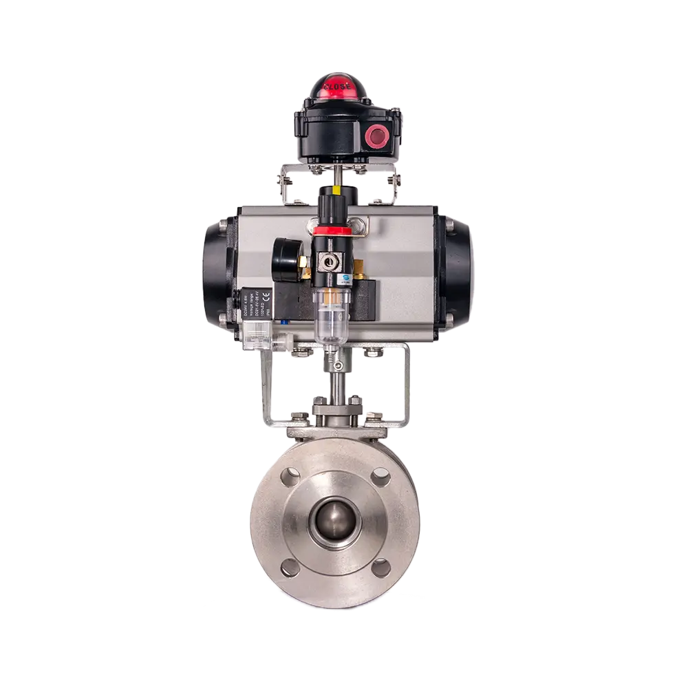 Pneumatic Hard-Sealed Ball Valve4 Pneumatic Hard Sealed Ball Valve4