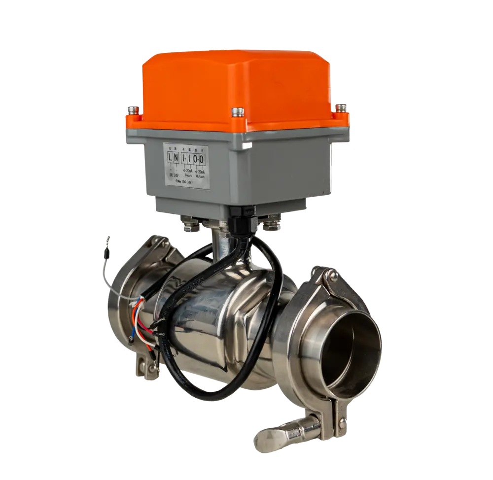 GRAT Mini Electric Ball Valve Core Control Component for Data Center Liquid Cooling 1 GRAT Mini Electric Ball Valve Core Control Component for Data Center Liquid Cooling 1