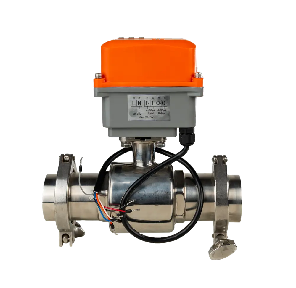 GRAT Mini Electric Ball Valve Core Control Component for Data Center Liquid Cooling GRAT Mini Electric Ball Valve Core Control Component for Data Center Liquid Cooling
