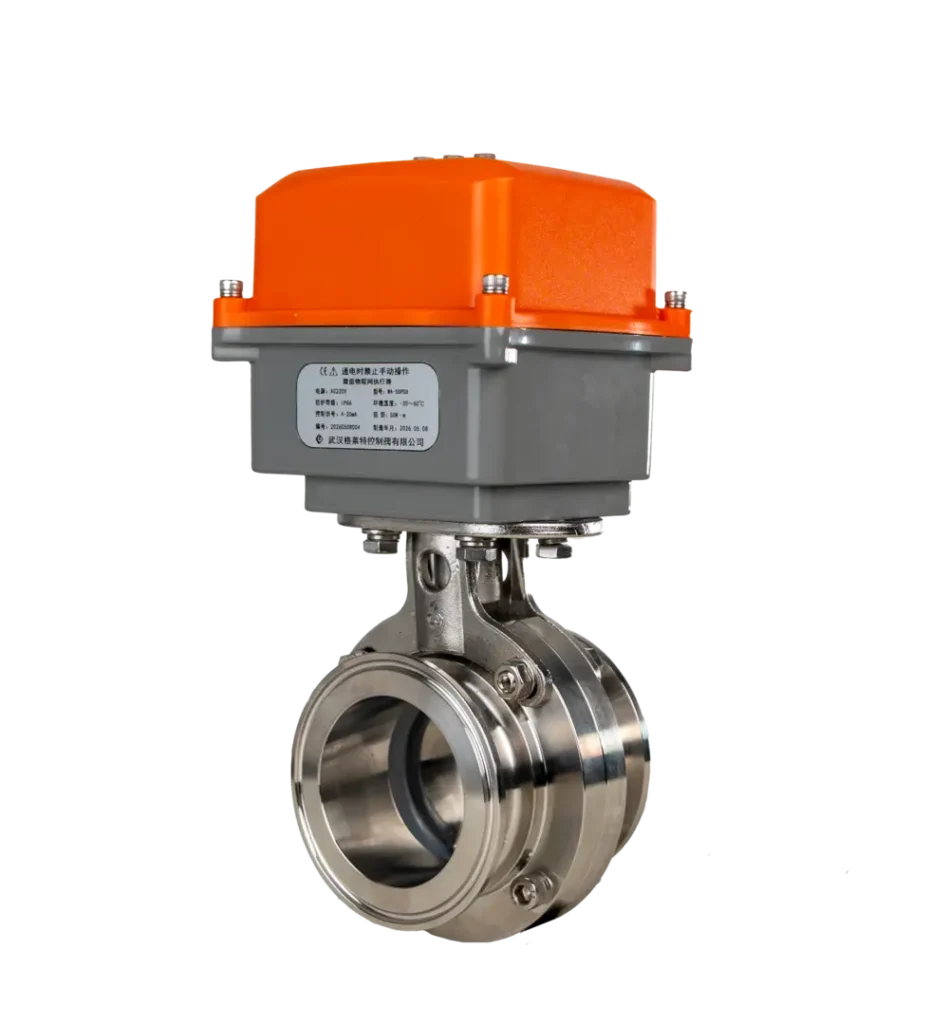 IoT Clamp Electric Butterfly Valve 5 IoT Clamp Electric Butterfly Valve 3