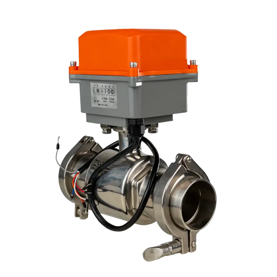Original Factory Manufacturing: Affordable IoT Electric Actuators Stand Out with Strength 9 物联网卡箍球阀 1 edited