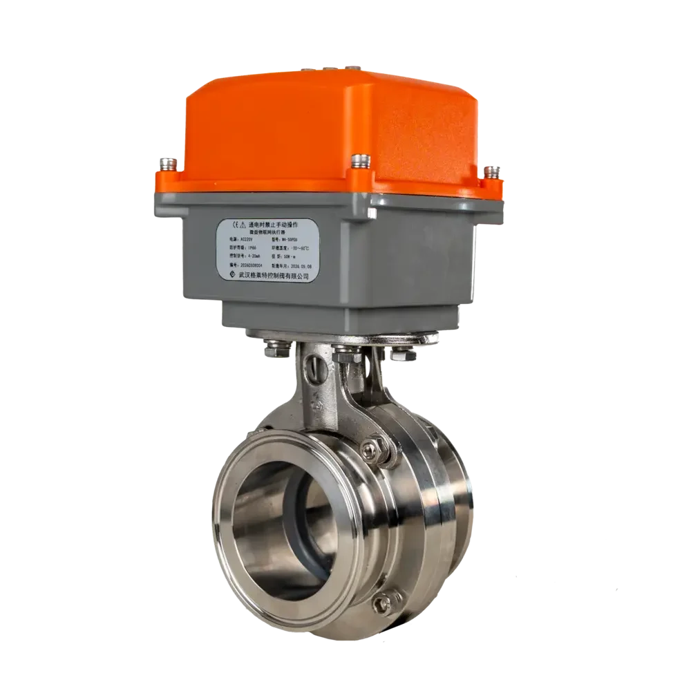 Original Factory Manufacturing: Affordable IoT Electric Actuators Stand Out with Strength 8 物联网卡箍蝶阀 3 edited