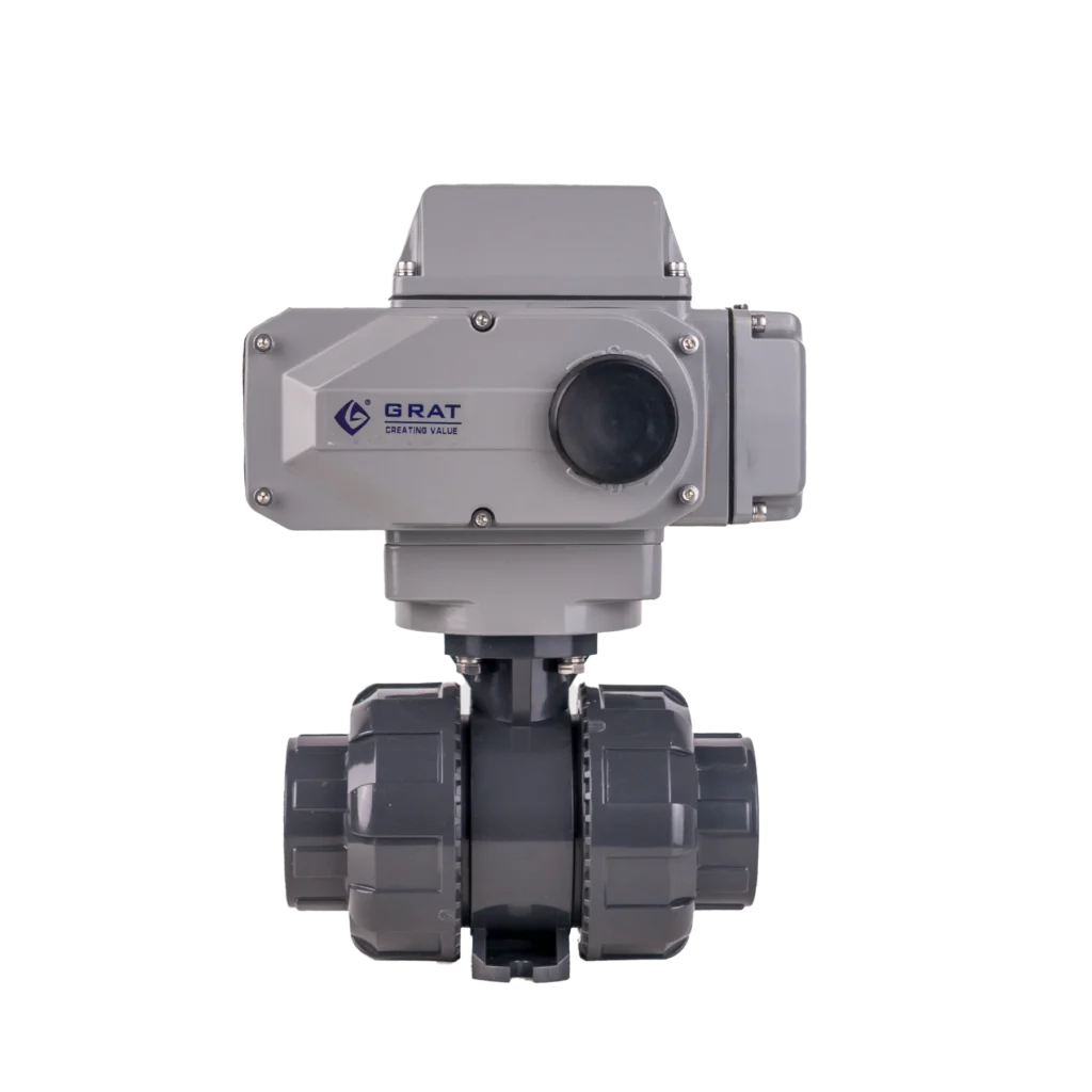 GRAT UPVC electric ball valve