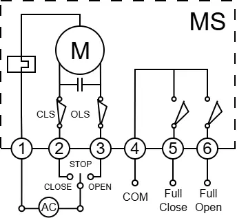 Electric V-Port Control Valve 10 MS