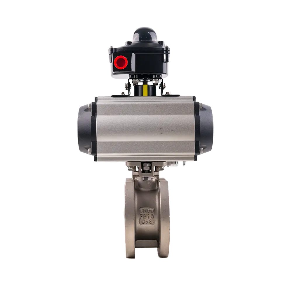 Pneumatic Ultra Short Flanged Ball Valve 1
